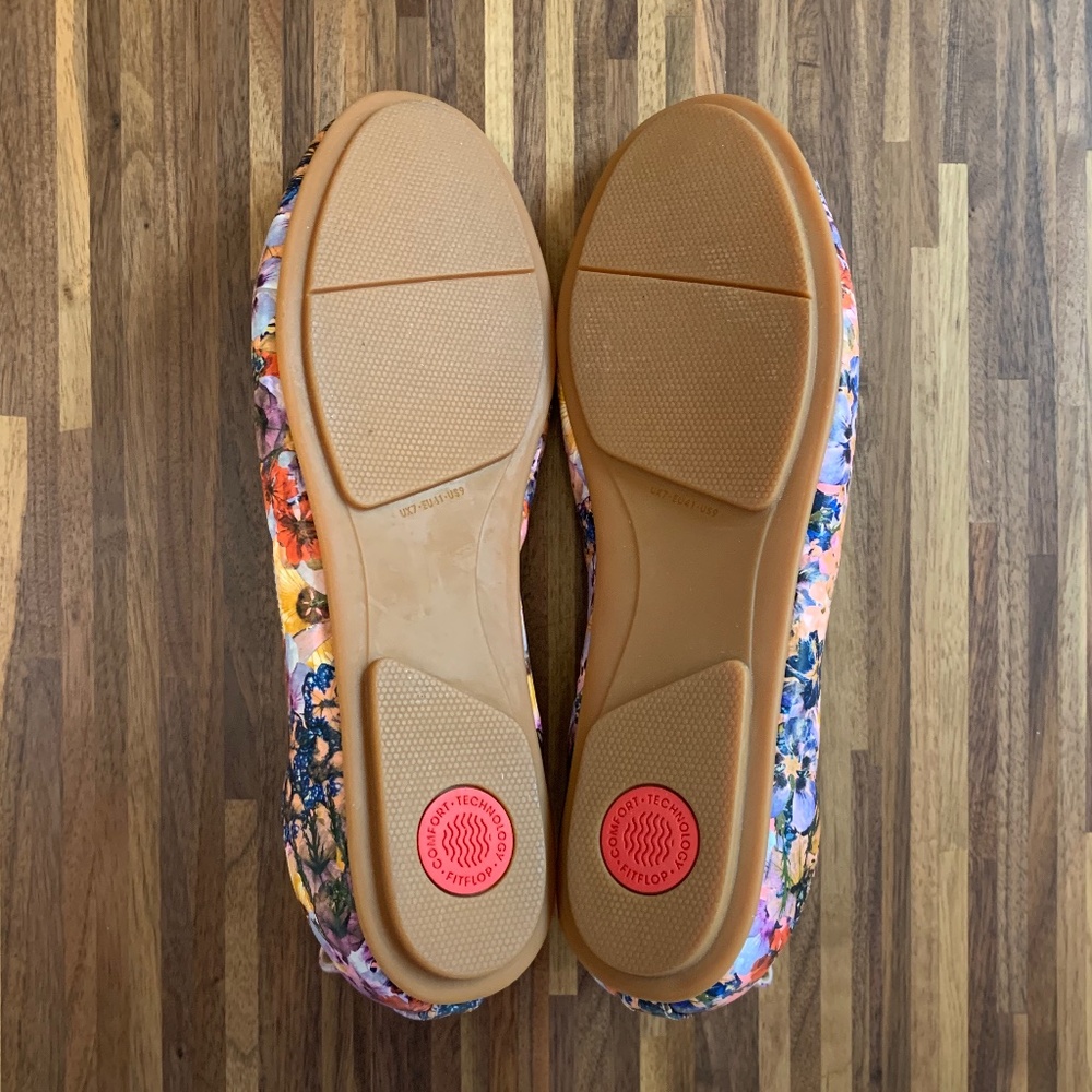 Fitflop Allegro Flowercrush Ballet Flats - Picture 6 of 11